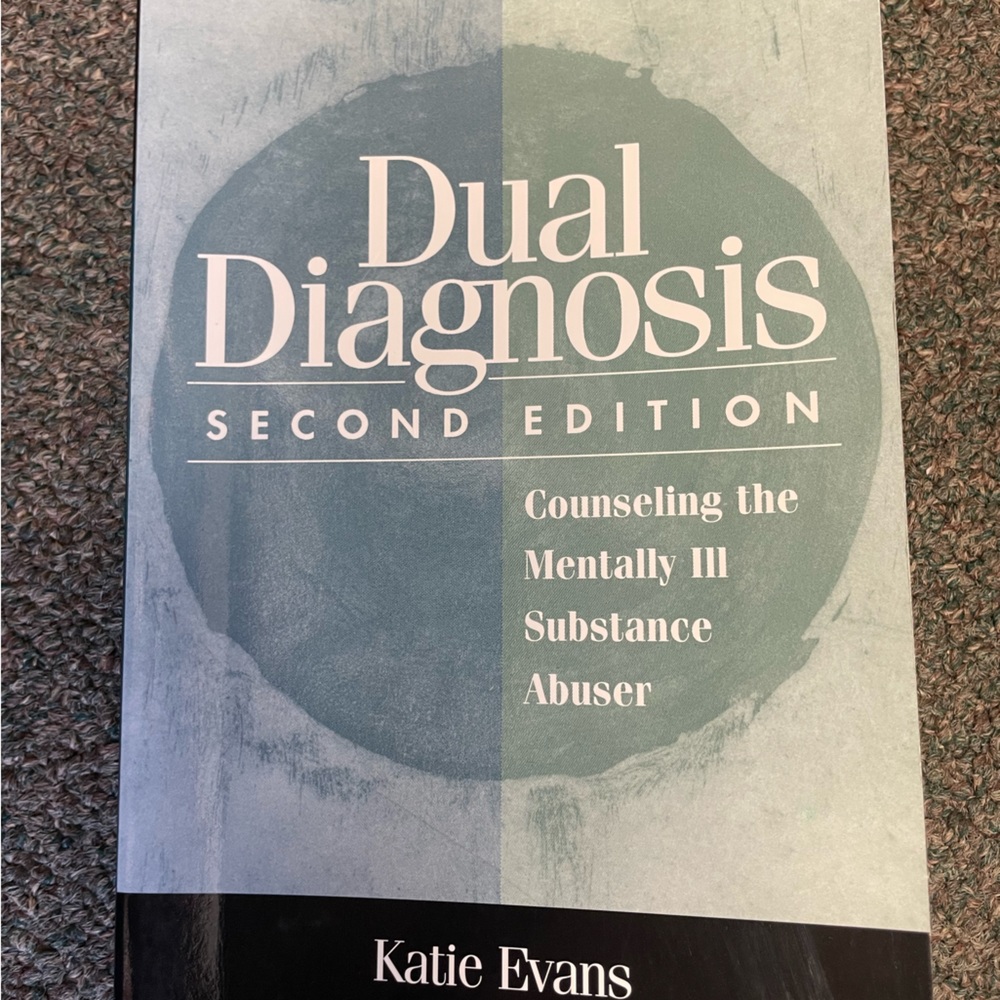 Dual diagnosis text book, lightly used